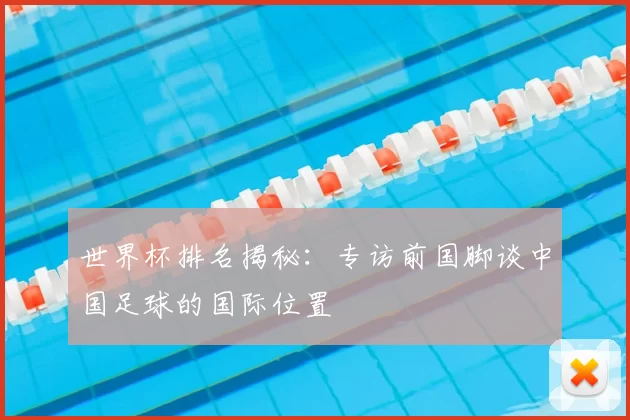 世界杯排名揭秘:专访前国脚谈中国足球的国际位置