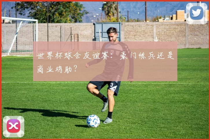 世界杯球会友谊赛:豪门练兵还是商业鸡肋?